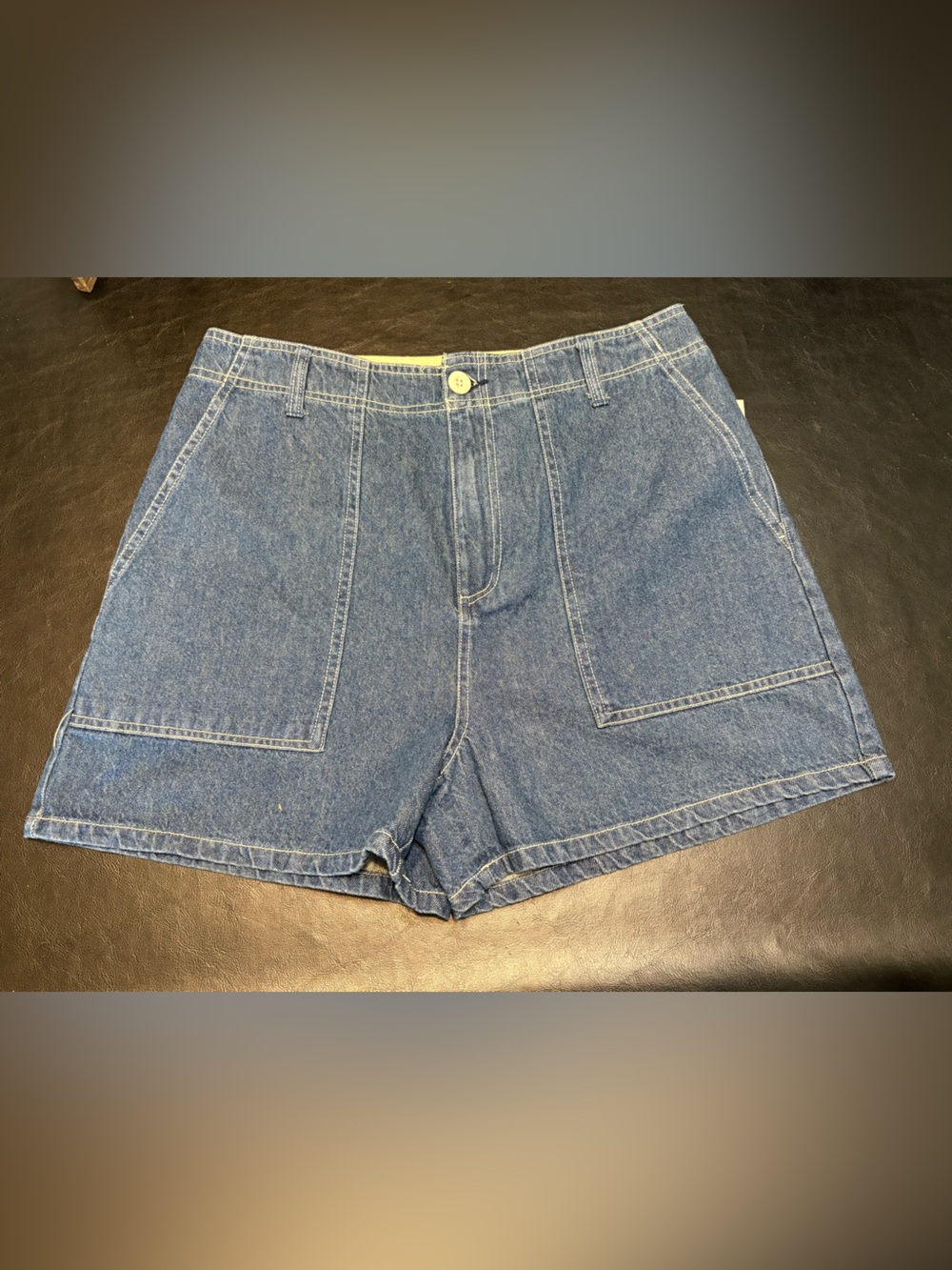 Brixton Vancouver Shorts in Indigo Rinse 100% Cotton size 28 NWT